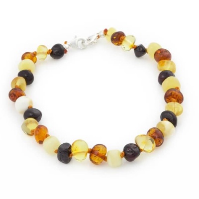 Adjustable Amber Bracelet